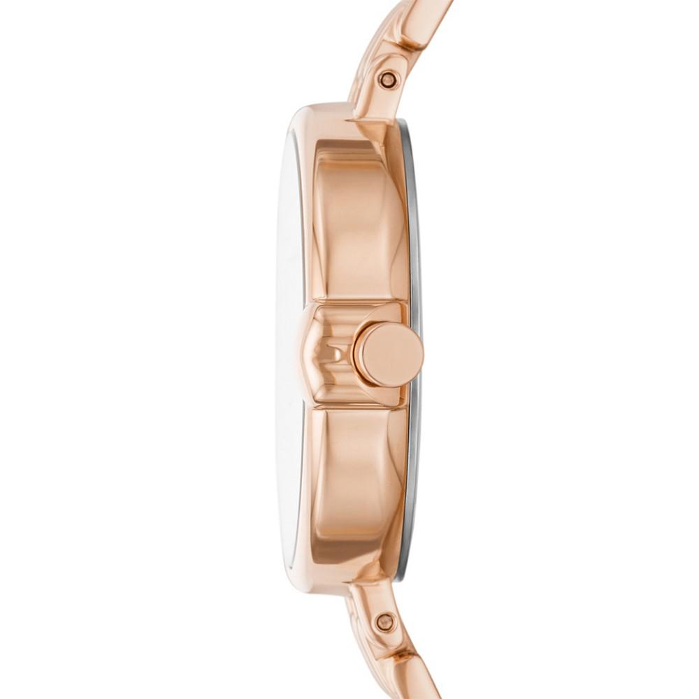Women's Chelsea Park Three-Hand Date Rose Gold-Tone Stainless Steel Mesh Bracelet Watch, 32mm商品第3张图片规格展示
