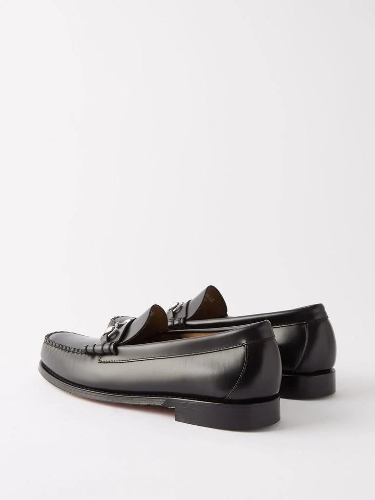 商品G.H. Bass|Weejuns Heritage Lincoln leather loafers,价格¥918,第5张图片详细描述