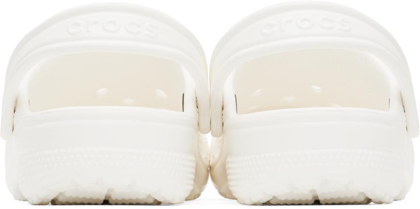商品Crocs|White Classic Clog,价格¥213,第4张图片详细描述