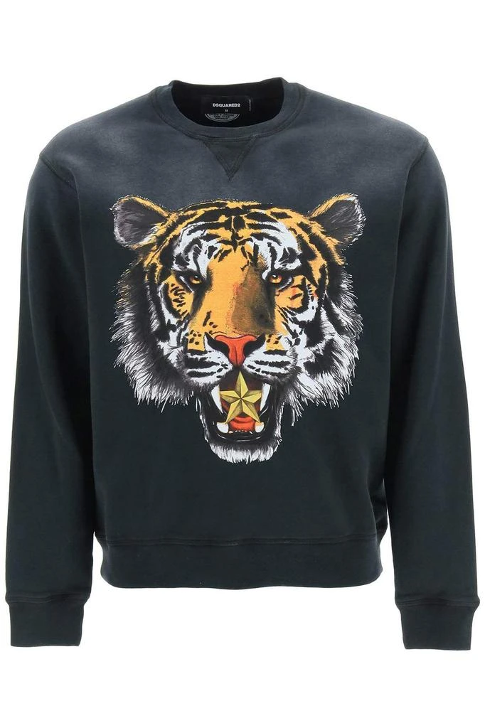 商品DSQUARED2|Dsquared2 tiger mike sweatshirt,价格¥1664,第1张图片