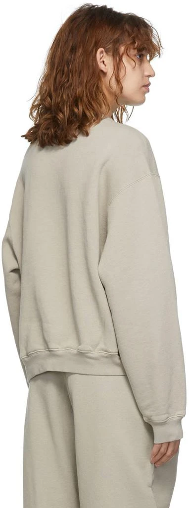 商品Alexander Wang|Taupe Structured Puff Logo Sweatshirt,价格¥954,第3张图片详细描述