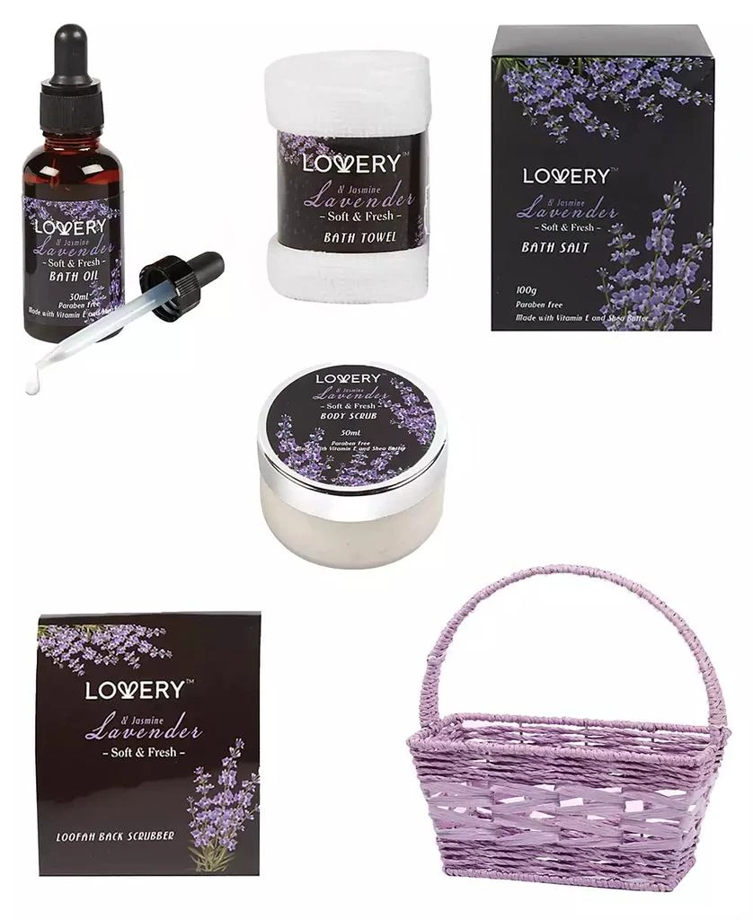 商品Lovery|Lavender and Jasmine Body Care 10 Piece Gift Set,价格¥225,第2张图片详细描述