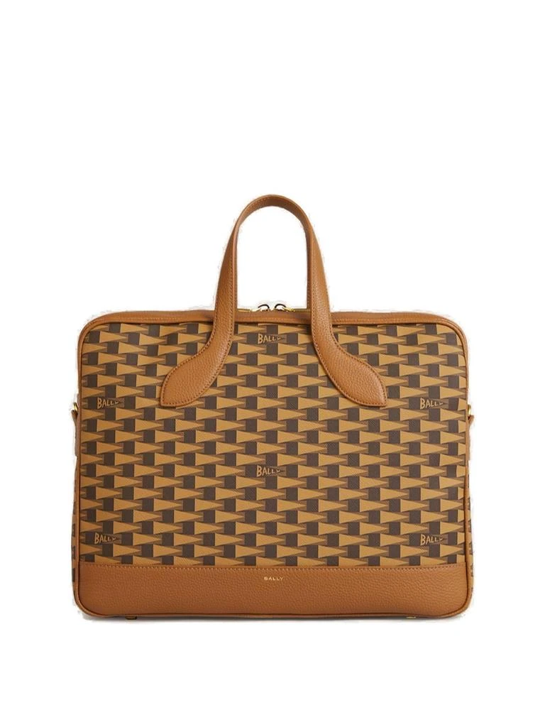 商品Bally|Bally Allover Logo Pattern Tote bag,价格¥4731,第1张图片