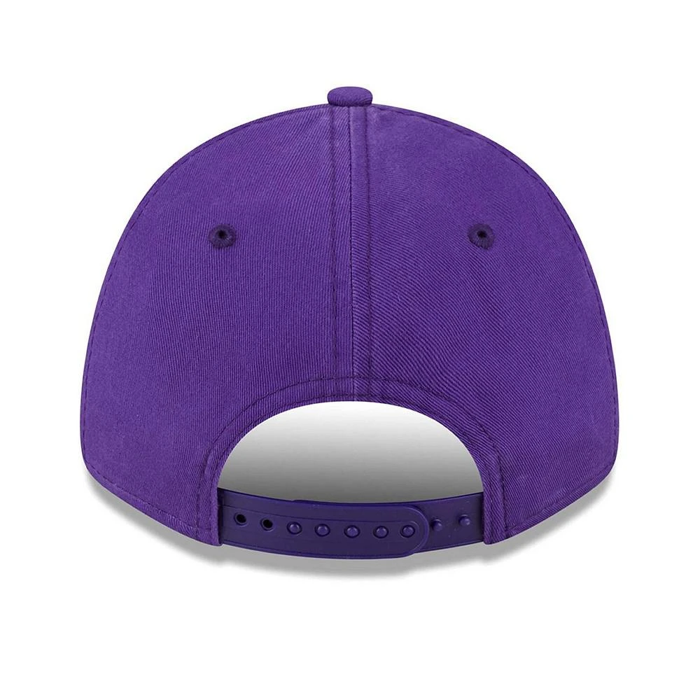 商品New Era|Women's Purple Los Angeles Lakers Cheer Tailsweep 9FORTY Adjustable Hat,价格¥224,第4张图片详细描述