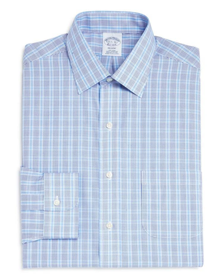 商品Brooks Brothers|Double Check Classic Fit Dress Shirt,价格¥613,第1张图片