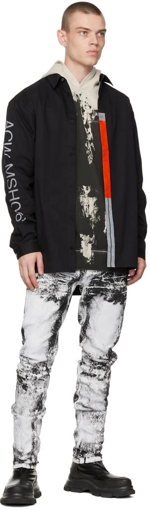 商品A-COLD-WALL*|Off-White & Black Print Hoodie,价格¥1170,第4张图片详细描述