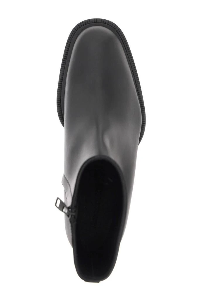 商品Alexander McQueen|CUBAN STACK ANKLE BOOTS,价格¥6002,第3张图片详细描述