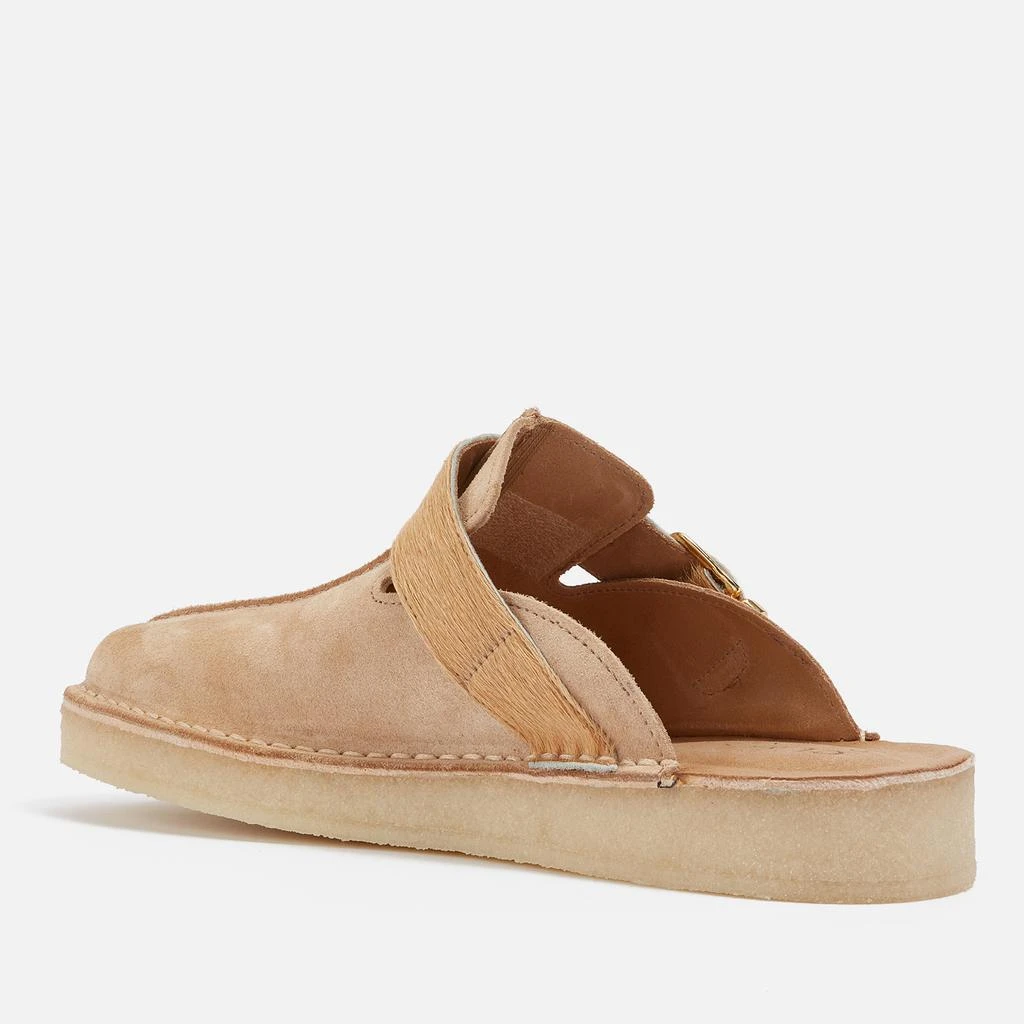 商品Clarks|Clarks Originals Men's Trek Suede Mules,价格¥909,第2张图片详细描述