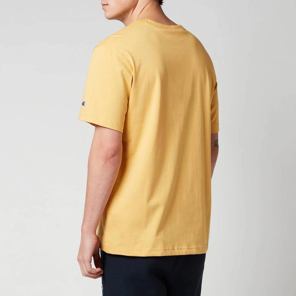 商品CHAMPION|Champion Men's Small Chest Logo T-Shirt - Ochre,价格¥126,第2张图片详细描述