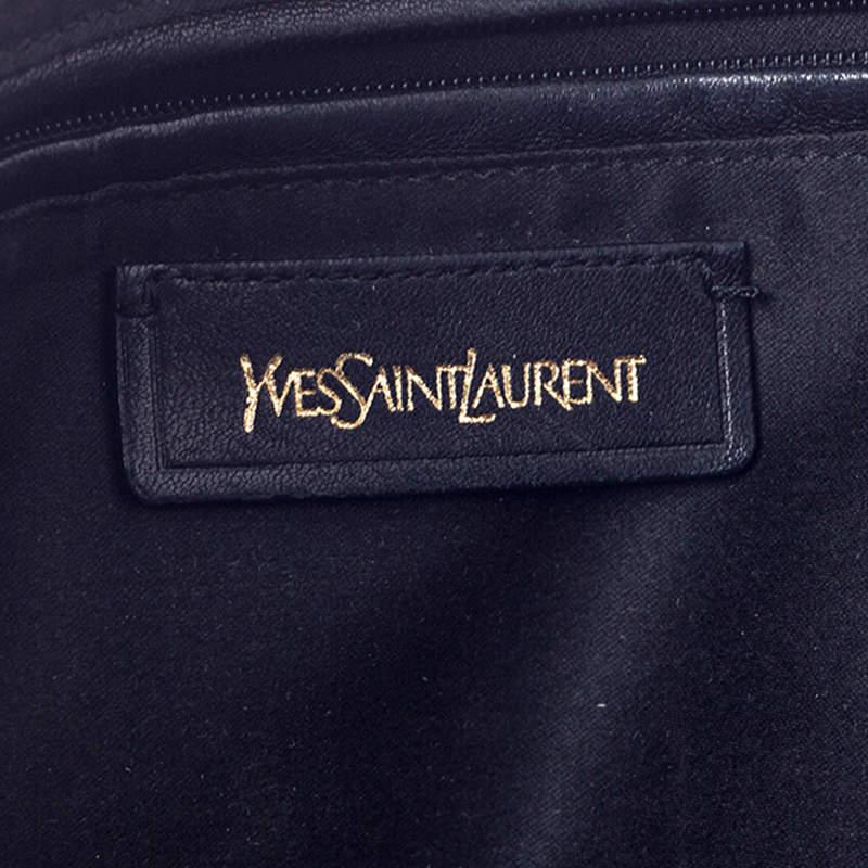 Yves Saint Laurent Red Leather Medium Muse Satchel商品第8张图片规格展示