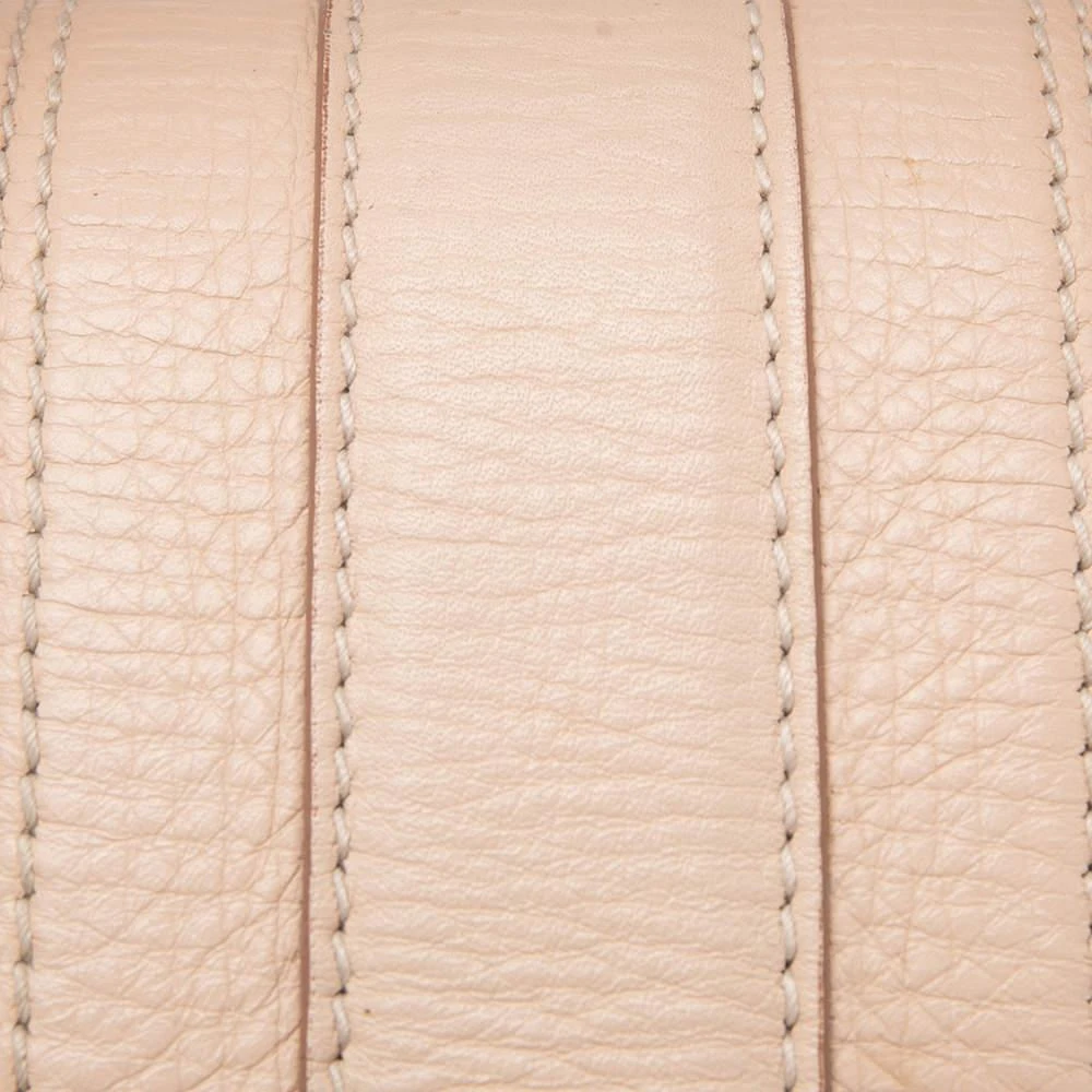 商品[二手商品] BVLGARI|Bvlgari Beige Leather Leoni Shoulder Bag,价格¥4357,第5张图片详细描述