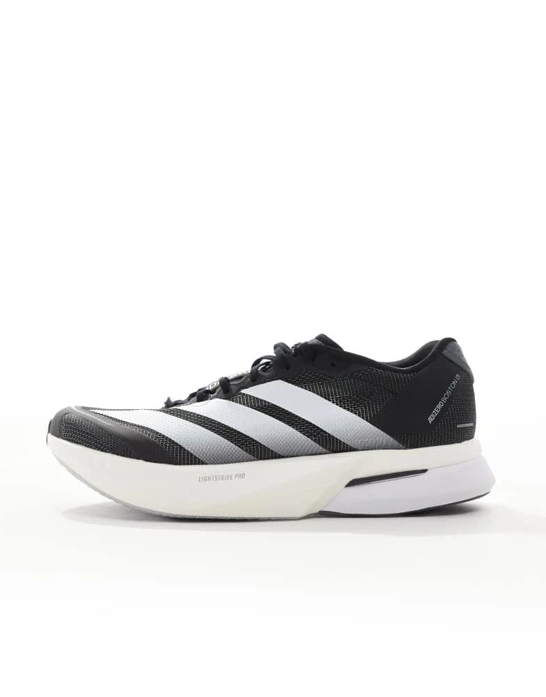 商品Adidas|adidas Running Adizero boston 13 eqt shoes in core black / cloud white / gre,价格¥1479,第5�张图片详细描述