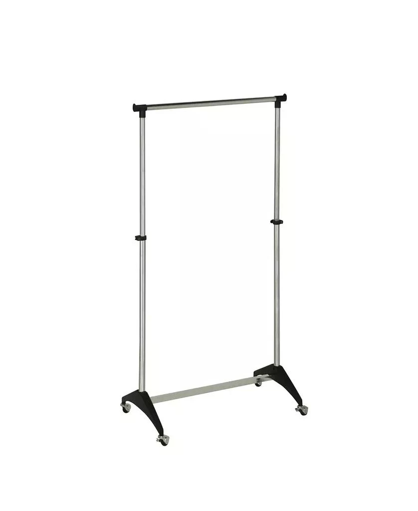 商品Honey Can Do|Modern Adjustable Rolling Garment Rack,价格¥465,第1张图片