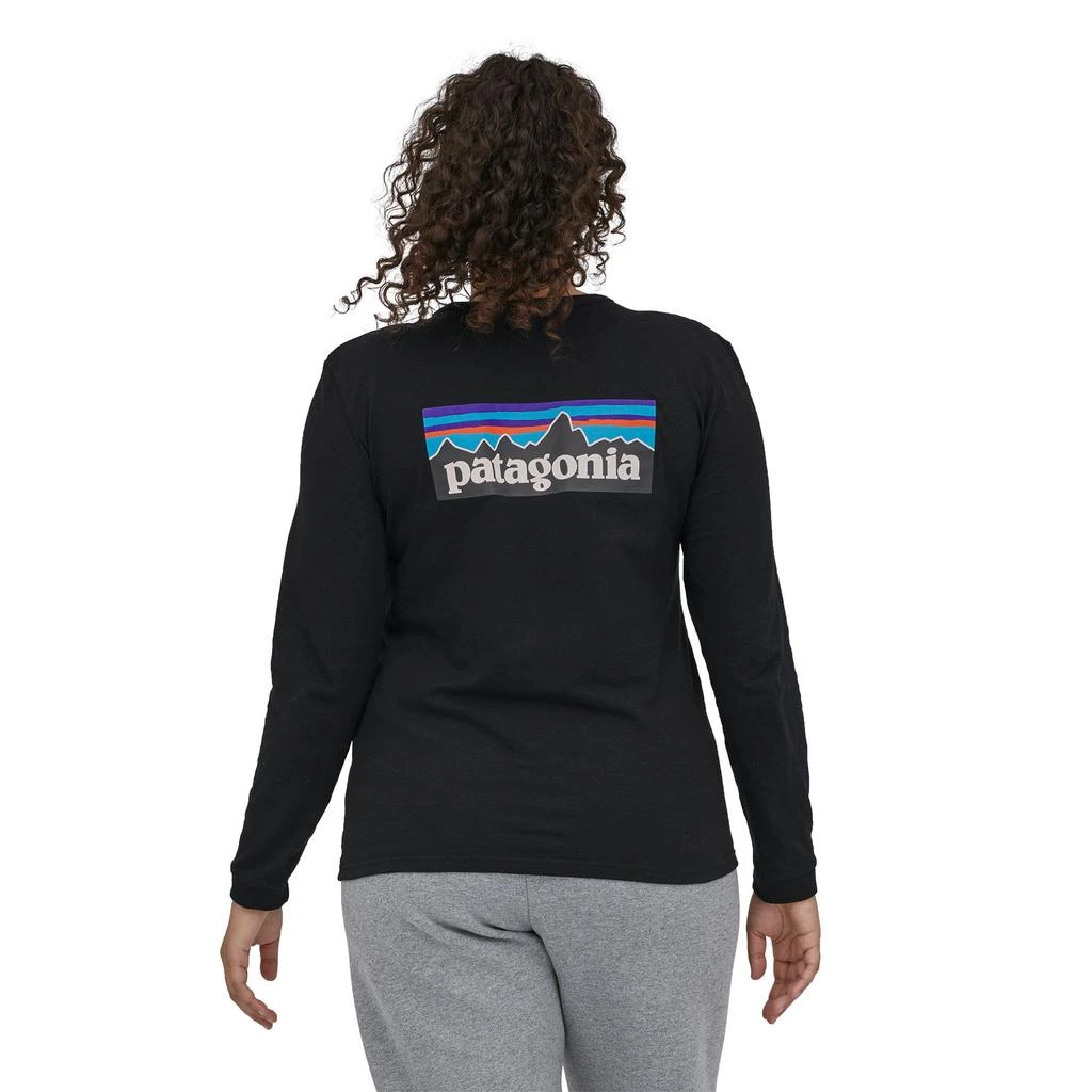 商品Patagonia|女士长袖 P-6 logo T 恤,价格¥436,第2张图片详细描述