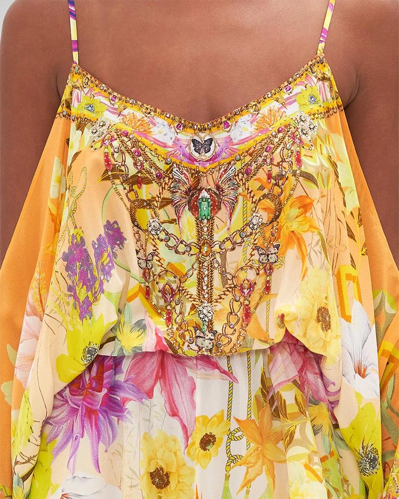 商品Camilla|Drop-Shoulder Playsuit,价格¥1164,第4张图片详细描述
