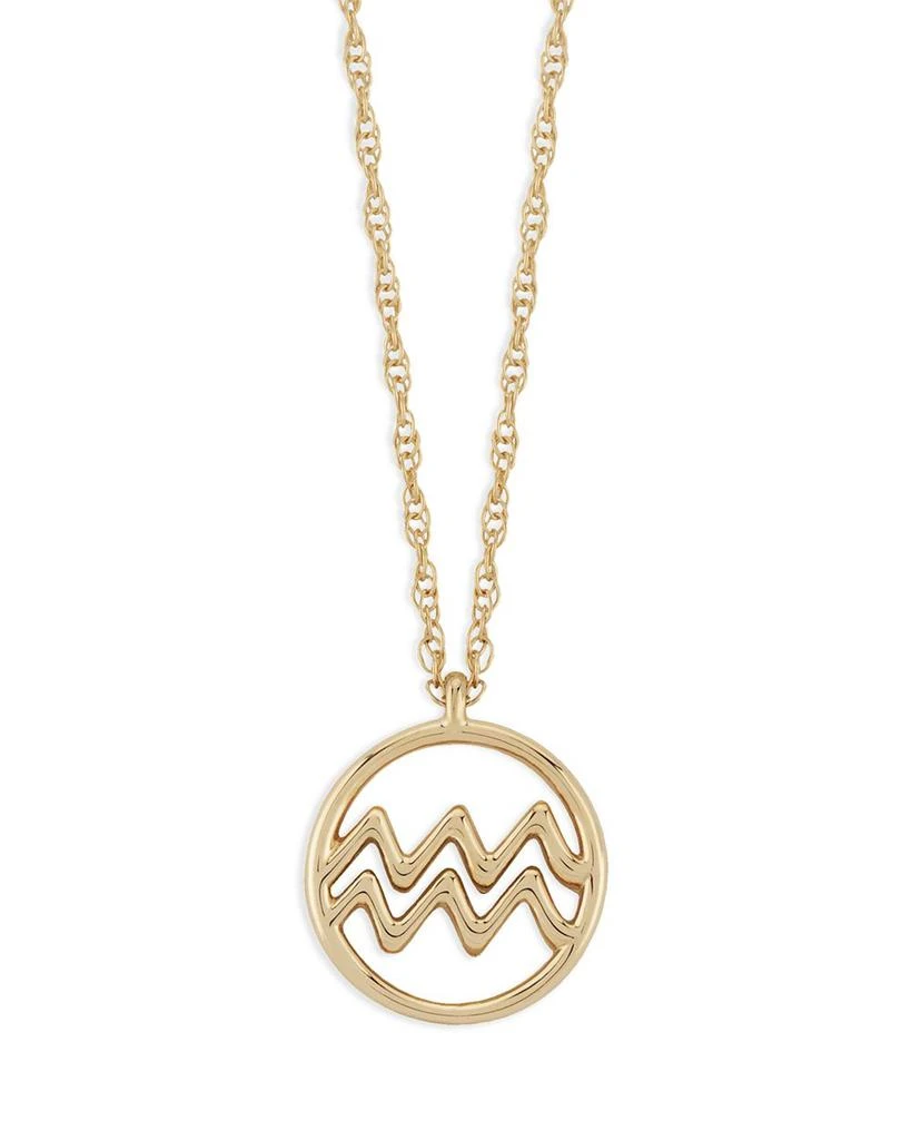 商品Bloomingdale's|Zodiac Pendant Necklace in 14K Yellow Gold  18" - Exclusive,价格¥4349,第1张图片