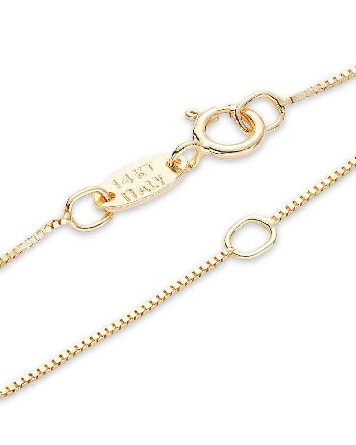 商品Bloomingdale's|Helium Initial Pendant Necklace in 14K Gold, 16"-18",价格¥4459,第4张图片详细描述