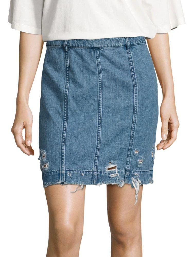 商品Public School|Edgar Denim Skirt,价格¥633,第1张图片