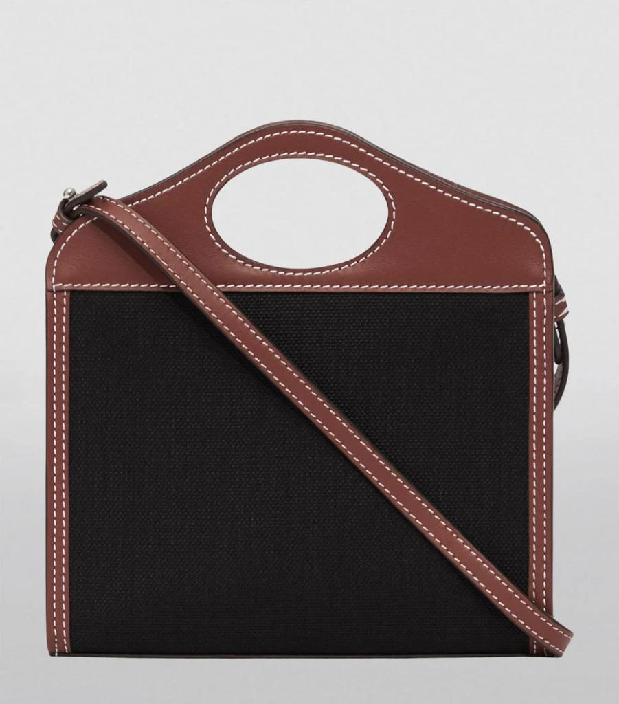 商品Burberry|Mini Horseferry Pocket Top-Handle Bag,价格¥10325,第4张图片详细描述