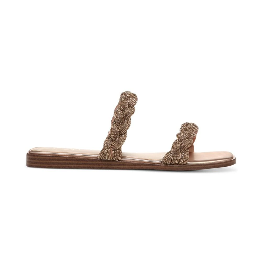 商品Sam Edelman|Inette Rhinestone Braided Slide Sandals,价格¥980,第2张图片详细描述