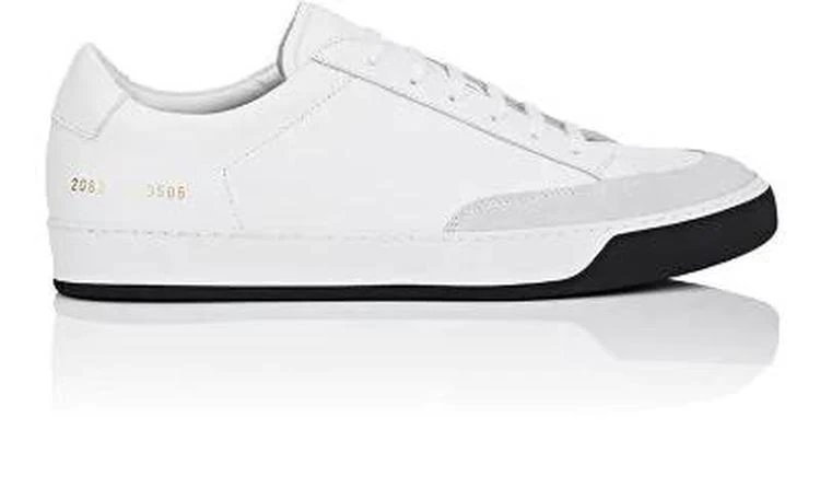 商品Common Projects|Tennis Pro Leather & Suede Sneakers,价格¥1468,第1张图片