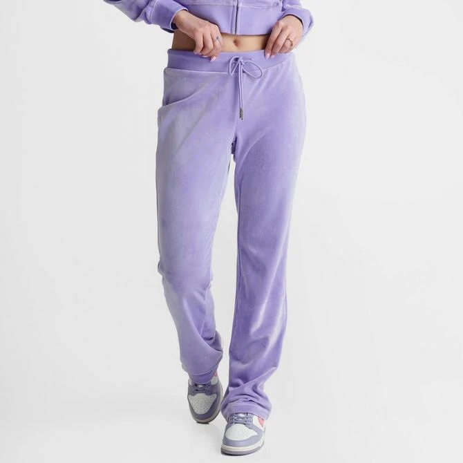 Women's Juicy Couture OG Big Bling Velour Track Pants 商品