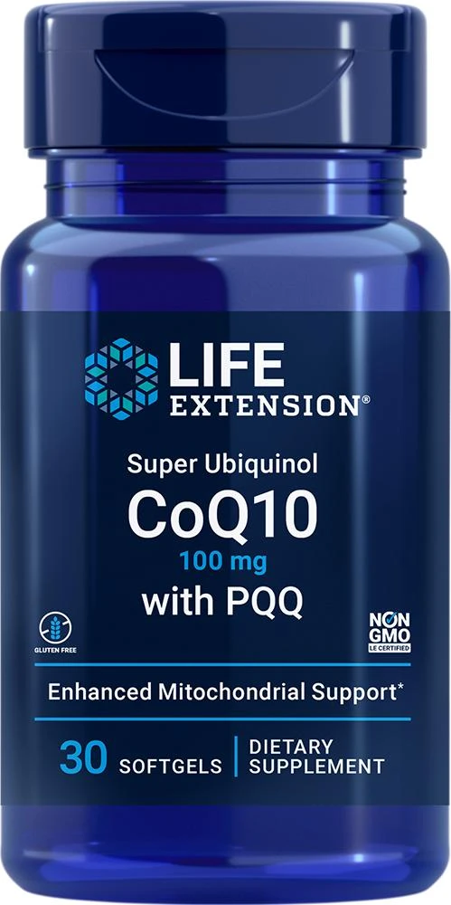 商品Life Extension|辅酶q10胶囊添加PQQ富里酸线粒提高卵子质量 1瓶/30粒,价格¥287,第1张图片