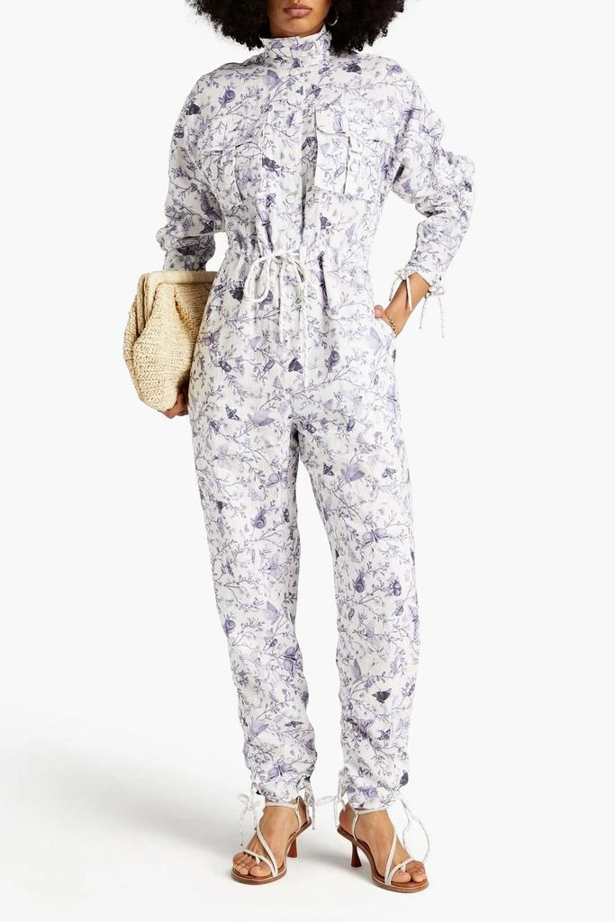 商品Zimmermann|Printed linen jumpsuit,价格¥1826,第2张图片详细描述