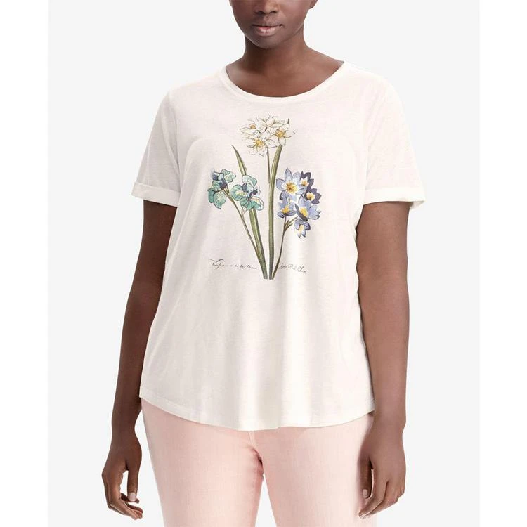 商品Ralph Lauren|Plus Size Graphic T-Shirt,价格¥499,第2张图片详细描述