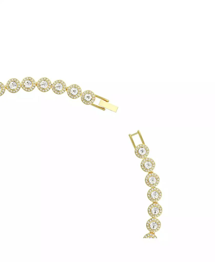 商品Swarovski|Una Angelic Round Cut White Gold-Tone Plated Tennis Necklace,价格¥2355,第5张图片详细描述