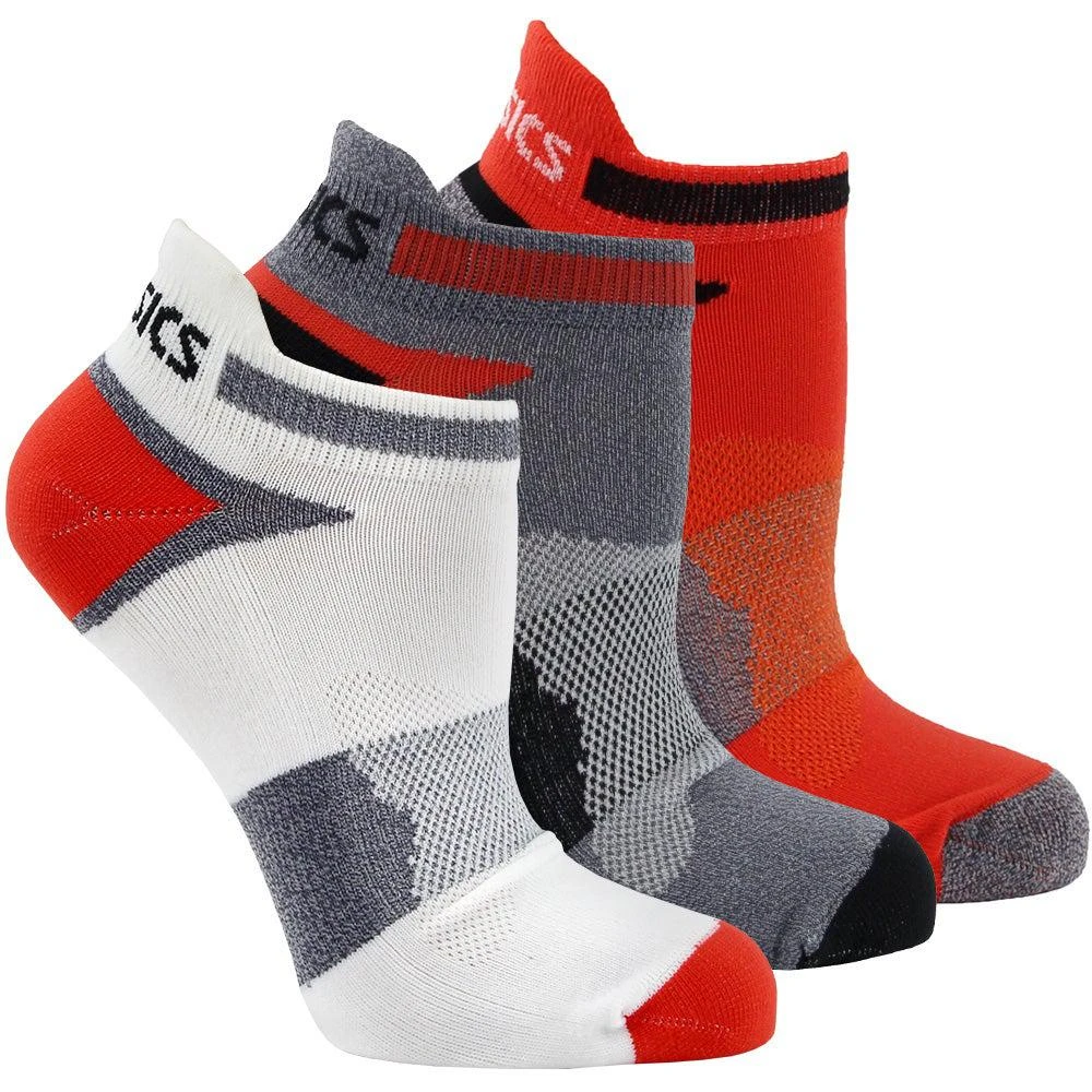 商品Asics|Quick Lyte Cushion Single Tab 3-Pack Low Cut Socks,价格¥61,第1张图片