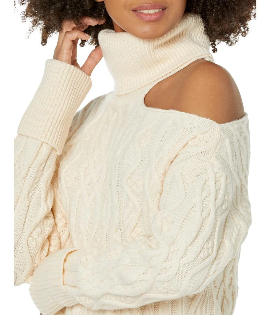 商品Paige|Cropped Cable Knit Raundi,价格¥1812,第3张图片详细描述