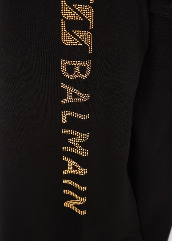 商品Balmain|KIDS Black stud-embellished cotton T-shirt (12-14 years),价格¥674,第4张图片详细描述