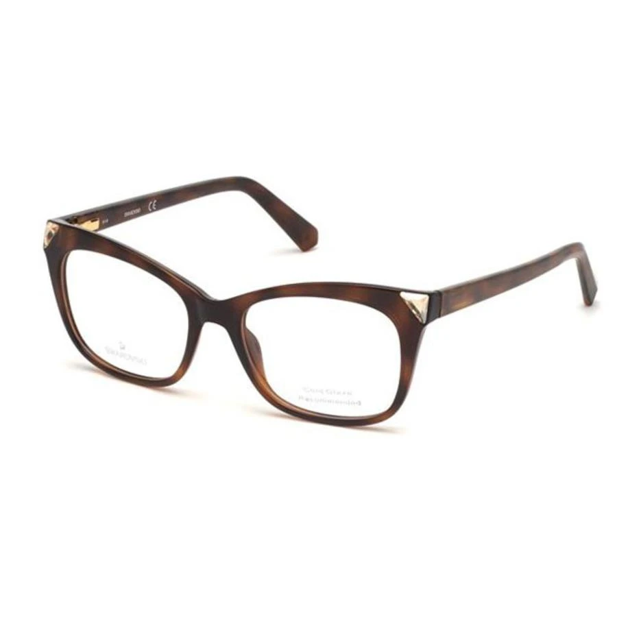 商品Swarovski|Swarovski Ladies Tortoise Cat Eye Eyeglass Frames SK529205252,价格¥328,第1张图片