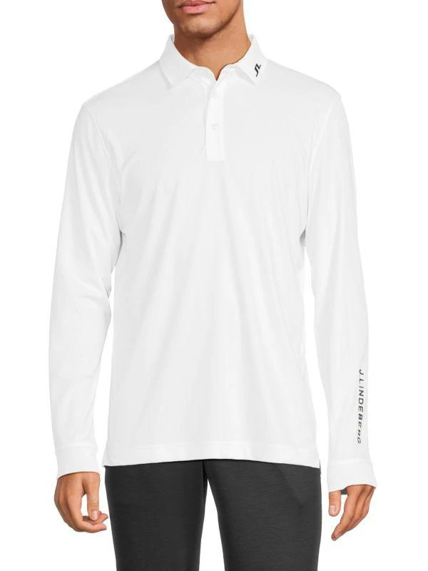 商品J. Lindeberg|Tour Long Sleeve Tech Polo,价格¥569,第1张图片