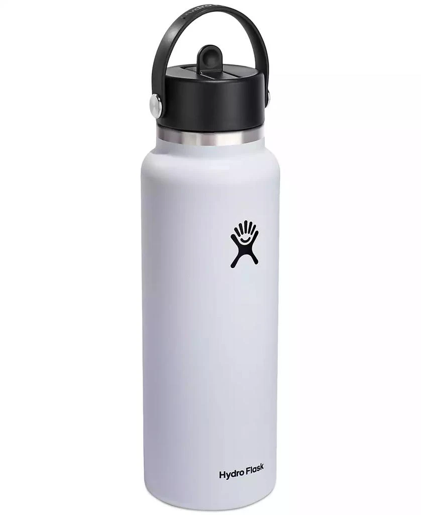 商品Hydro Flask|40-Oz Wide-Mouth Flex Straw Stainless Steel Bottle,价格¥386,第2张图片详细描述