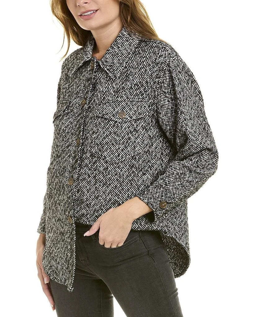 商品Lea & Viola|Lea & Viola Tweed Shacket,价格¥249,第1张图片