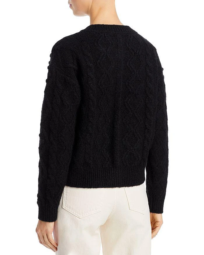 商品AQUA|Embellished Cable Knit Cardigan - 100% Exclusive,价格¥196,第3张图片详细描述