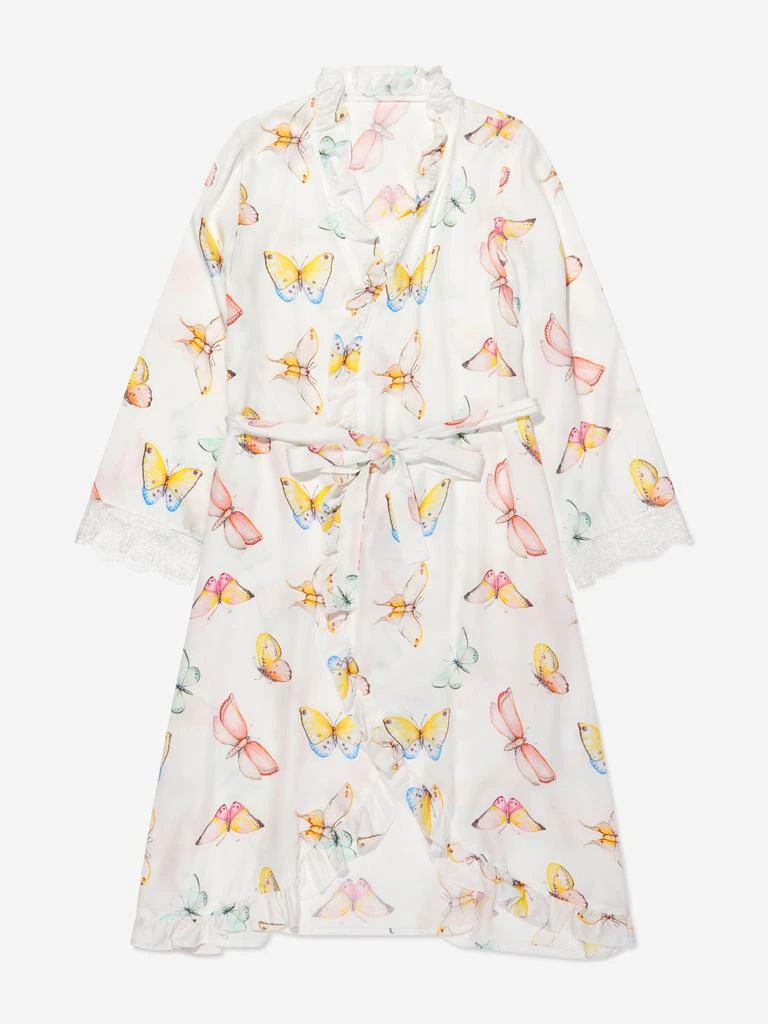 商品Amiki Children|Amiki Children Girls Butterfly Patterned Sofia Dressing Gown,价格¥379,第1张图片
