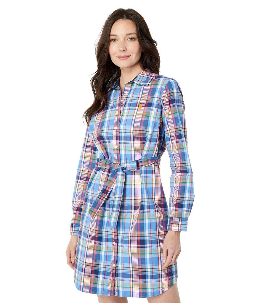 商品U.S. POLO ASSN.|Plaid Oxford Dress,价格¥163,第1张图片