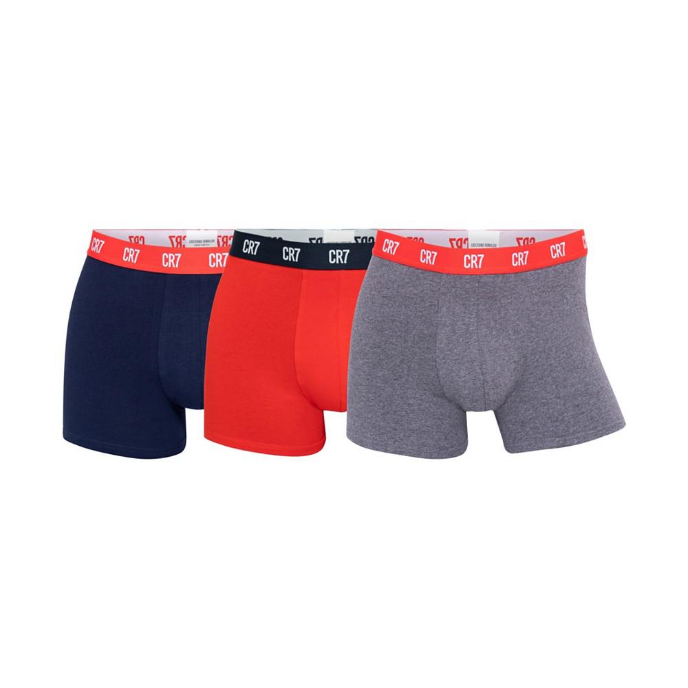 Cristiano Ronaldo Men's Basic Trunk, Pack of 3商品第1张图片规格展示