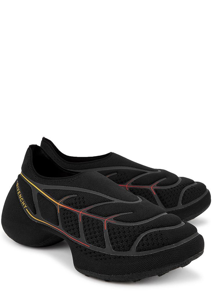 商品Givenchy|GIV TK-360 Plus black stretch-knit sneakers,价格¥6314详情, 第4张图片描述