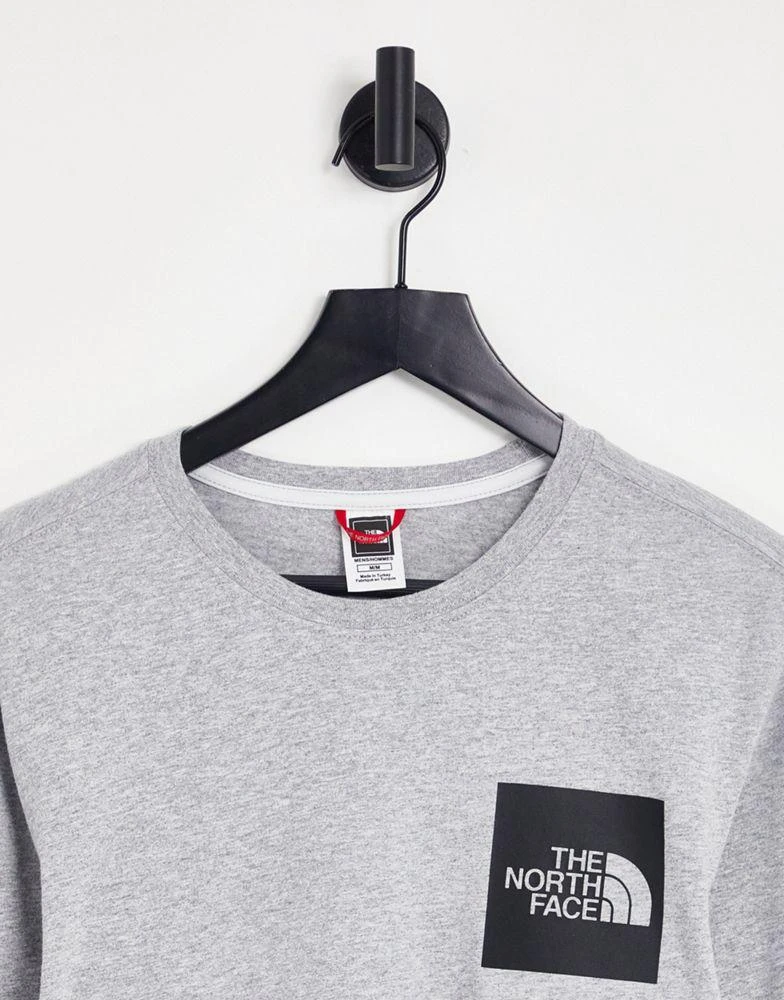 商品The North Face|The North Face Fine long sleeve t-shirt in grey,价格¥233,第2张图片详细描述