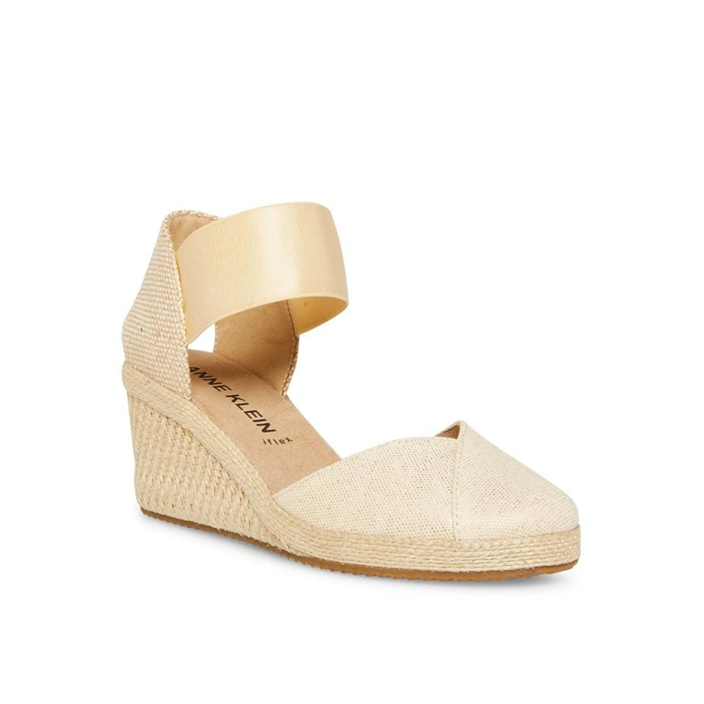 商品Anne Klein|Women's Zoey Espadrille Wedge Sandals,价格¥232,第1张图片