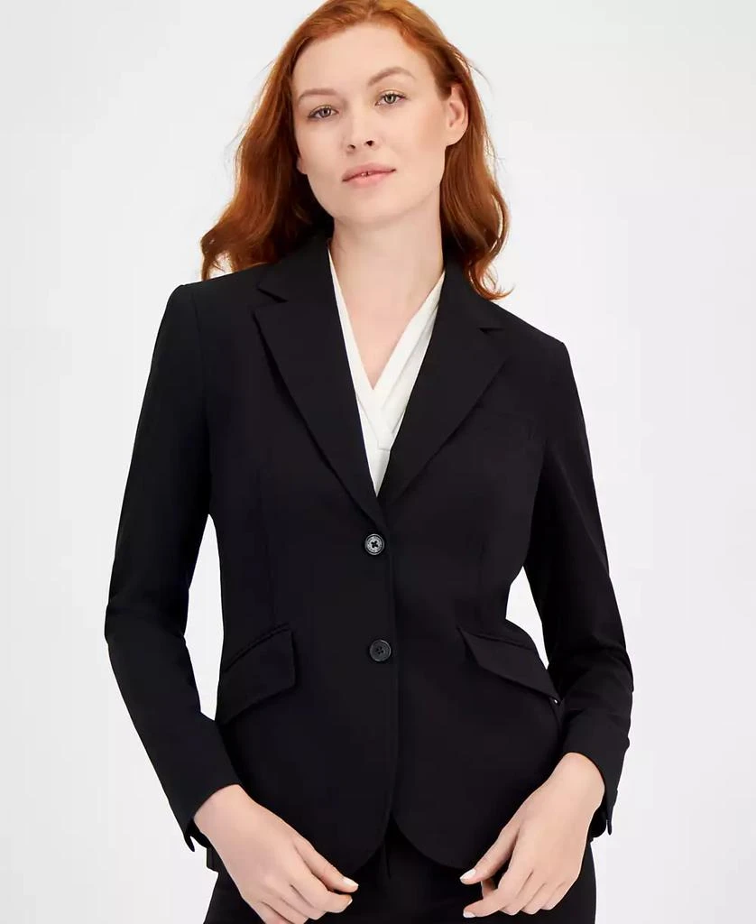 商品Anne Klein|Bi-Stretch Two-Button Blazer,价格¥666,第2张图片详细描述