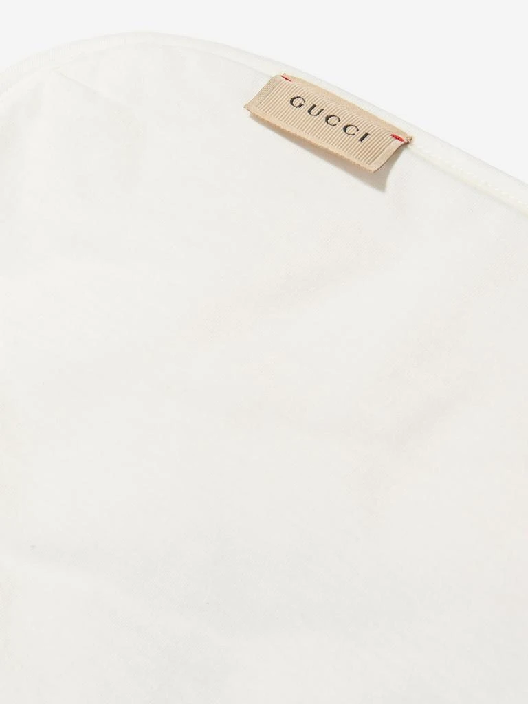 商品Gucci|Gucci Baby Logo Blanket in White,价格¥2143,第4张图片详细描述