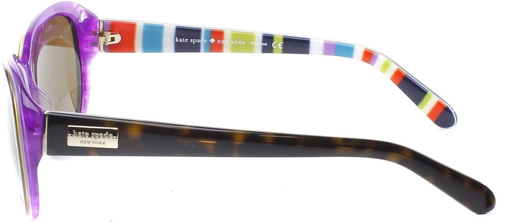商品Kate Spade|Kate Spade  KS HildeP X72P Womens Rectangle Sunglasses,价格¥497,第3张图片详细描述