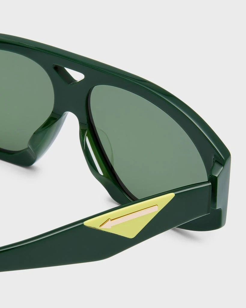 商品KAREN WALKER|Logo Acetate Aviator Sunglasses,价格¥1377,第4张图片详细描述