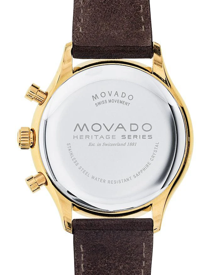 商品Movado|Heritage Calendoplan Chronograph, 43mm,价格¥7042,第3张图片详细描述