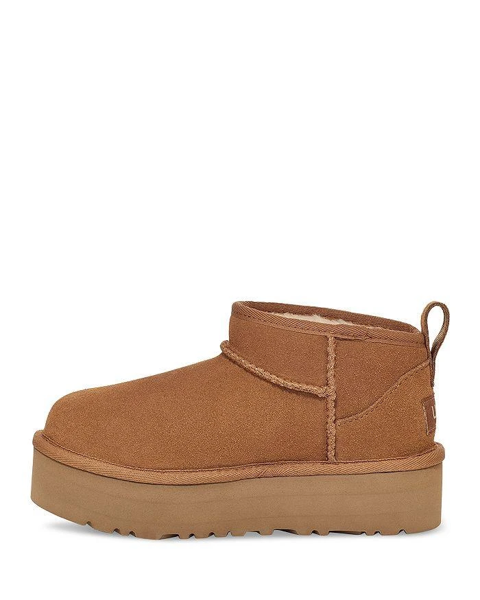 商品UGG|Unisex Classic Ultra Mini Platform Boots - Little Kid,价格¥984,第5张图片详细描述